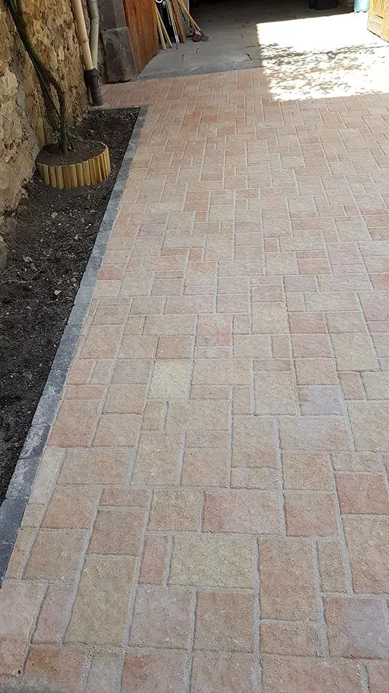 Carreaux oranges