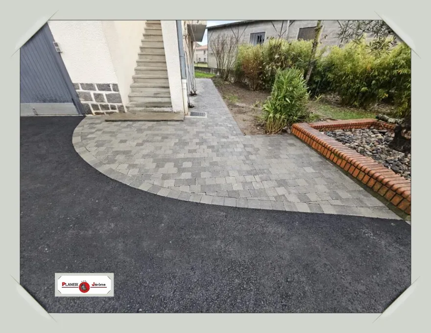 Chemin goudron